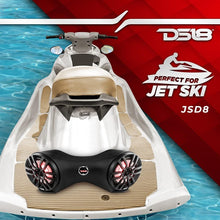 Cargar imagen en el visor de la galería, Extreme Sound System for Jet Skis - Loaded with 2 x 8" Coaxial Marine Speakers with RGB LED Lights
