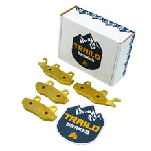 Load image into Gallery viewer, Yamaha Raptor 700 2006-2012 Brass Brake Pad Front Axle Set