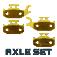 Load image into Gallery viewer, Can-Am Maverick 2013-2018 Brass Brake Pad Set