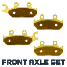Load image into Gallery viewer, Can Am Commander MAX 1000R/800R 2014-2020 Brass Brake Pad Set