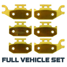 Load image into Gallery viewer, Can Am Renegade 800/500 2007-2012 Brass Brake Pad Set