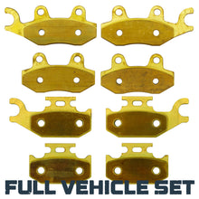 Load image into Gallery viewer, Can-Am Maverick 2013-2018 Brass Brake Pad Set