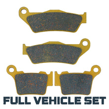 Load image into Gallery viewer, Husqvarna CR/TC/FC/TE/TX/FX/FE 125/250/350/450/510/511 2005-2026 Ceramic Brake Pad Set
