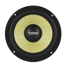 Load image into Gallery viewer, DXQ 6.5" 2-Way Component Speaker Set with Yellow Straw + Composite Foam Cone | 150W RMS 4-Ohm
