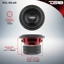 Load image into Gallery viewer, EXL-X 6.5" Subwoofer 400 Watts Rms DVC 4-Ohms