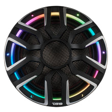 Cargar imagen en el visor de la galería, 12" Neodymium Marine & Powersport Subwoofer with Digital LED Lights and Carbon Fiber Cone | 800W RMS 4-Ohm