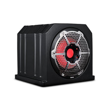 Load image into Gallery viewer, Dual 10" Marine Subwoofer Enclosure with 10" Passive Radiator and LED RGB Lights 350 Watts Rms 4-Ohm (NXL-10SUB Included)