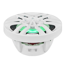 Cargar imagen en el visor de la galería, NXL 6.5" 2-Way Coaxial Marine Speaker with LED RGB Lights | 100W RMS 4-Ohm