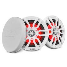 Cargar imagen en el visor de la galería, NXL 6.5" 2-Way Coaxial Marine Speaker with LED RGB Lights | 100W RMS 4-Ohm