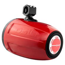 Cargar imagen en el visor de la galería, NXL 10" Neodymium Marine and Powersports Towers with Built-in Passive Radiator, 1" Driver and LED RGB Lights 300 Watts Rms -Red