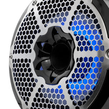 Cargar imagen en el visor de la galería, NXL 10" Neodymium Marine and Powersports Towers with Built-in Passive Radiator, 1" Driver and LED RGB Lights 300 Watts Rms -Red