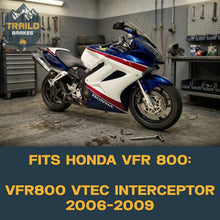 Load image into Gallery viewer, Honda VFR800 Interceptor 2006-2009 Ceramic Brake Pad Set