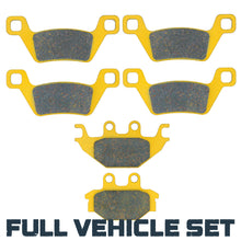Load image into Gallery viewer, Kymco MXU 500i IRS 2009-2016 Fuel Injected Ceramic Brake Pad Set