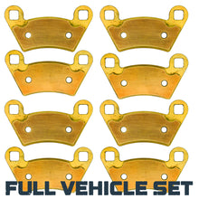 Load image into Gallery viewer, Polaris Ranger 400/500/570/650/700/800 Mid-Size 2004-2022 Brass Brake Pad Set