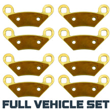 Load image into Gallery viewer, Polaris Scrambler XP 1000 2014-2018 Brass Brake Pad Set