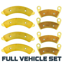 Load image into Gallery viewer, Polaris RZR PRO R/PRO R 4/Turbo R/Turbo R 4/XP 4 Turbo S 2019-2025 Brass Brake Pad Set