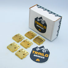 Load image into Gallery viewer, Yamaha Raptor 660R/350 2001-2013 Brass Brake Pad Set
