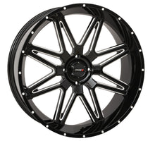 Load image into Gallery viewer, SYSTEM 3 - ST7 WHEEL 24X9 5+4 (0MM) 4/137 GLOSS BLACK MILLED - 24S3-7237
