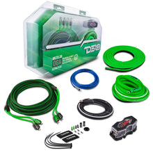 Cargar imagen en el visor de la galería, 0-GA Amplifier Installation Wiring Kit - Green

