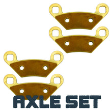 Load image into Gallery viewer, Polaris RZR 570/Trail 570/RZR 800/RZR S 800 2008-2022 Brass Brake Pad Set
