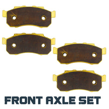 Load image into Gallery viewer, Honda Pioneer 700/520/500 2014-2025 Brass Brake Pad Set
