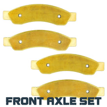 Load image into Gallery viewer, Can-Am Maverick R 2024-2025 Front &amp; Rear Brass Brake Pad Set
