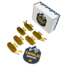 Load image into Gallery viewer, Can Am Renegade 800/500 2007-2012 Brass Brake Pad Set
