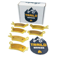 Load image into Gallery viewer, Can-Am Renegade 1000/850/650/570 2020-2026 Brass Brake Pad Set
