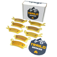 Load image into Gallery viewer, Can-Am Outlander 1000/650/450 6x6 2015-2026 4 Wheel Brass Brake Pad Set
