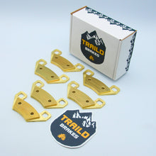 Load image into Gallery viewer, Arctic Cat Prowler 500, 550, 650, 700 2006-2015 Brass Brake Pad Set
