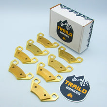 Load image into Gallery viewer, Arctic Cat Prowler 550, 700, 1000, 2011-2017 HDX Brass Brake Pad Set
