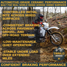 Load image into Gallery viewer, Honda CRF African Twin 2016-2026 Ceramic Brake Pad Set
