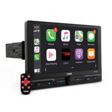 Load image into Gallery viewer, 10.5" Floating Adjustable Modular Touchscreen Mechless Single-DIN Head Unit with Bluetooth, Apple Car Play, Android Mirror Link, USB, AUX, SD, AM, FM
