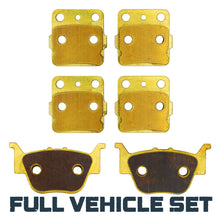 Load image into Gallery viewer, Honda Rancher/Foreman TRX420/TRX500/TRX520 2009-2026 Brass Brake Pad Set
