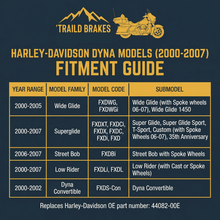 Load image into Gallery viewer, Harley-Davidson Dyna 2000-2007 Ceramic Brake Pad Set

