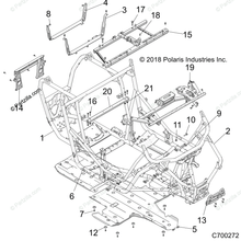 Load image into Gallery viewer, Rzr 1000 2 seat skid plate
