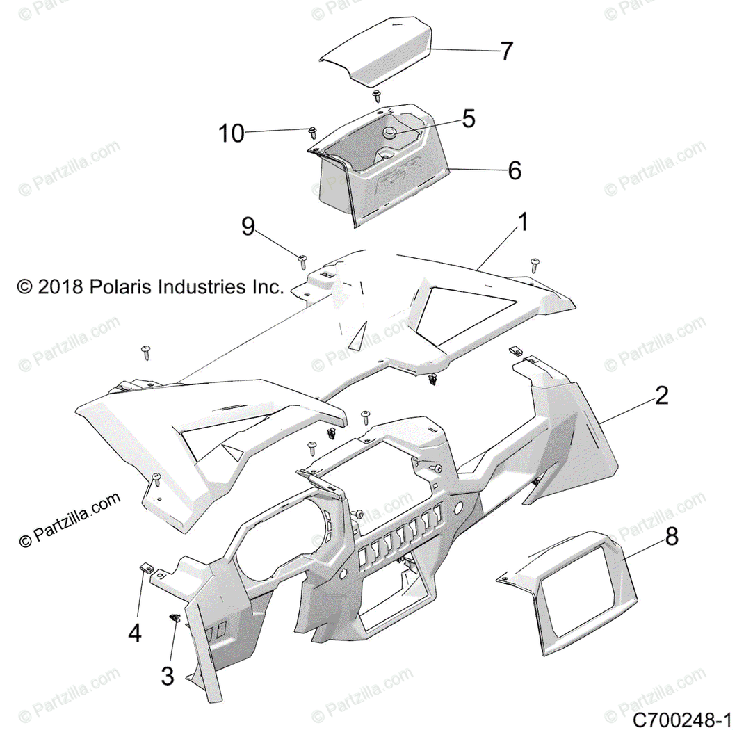 2019 rzr 1000 dash