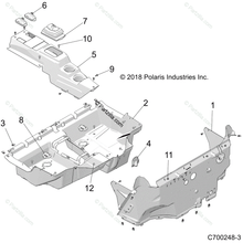 Cargar imagen en el visor de la galería, Rzr 1000 floor. Out of 2019 Rzr 1000
