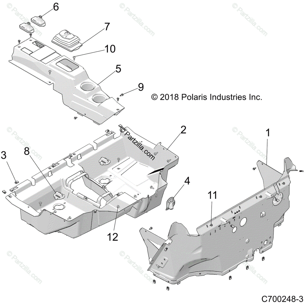 Rzr 1000 floor. Out of 2019 Rzr 1000