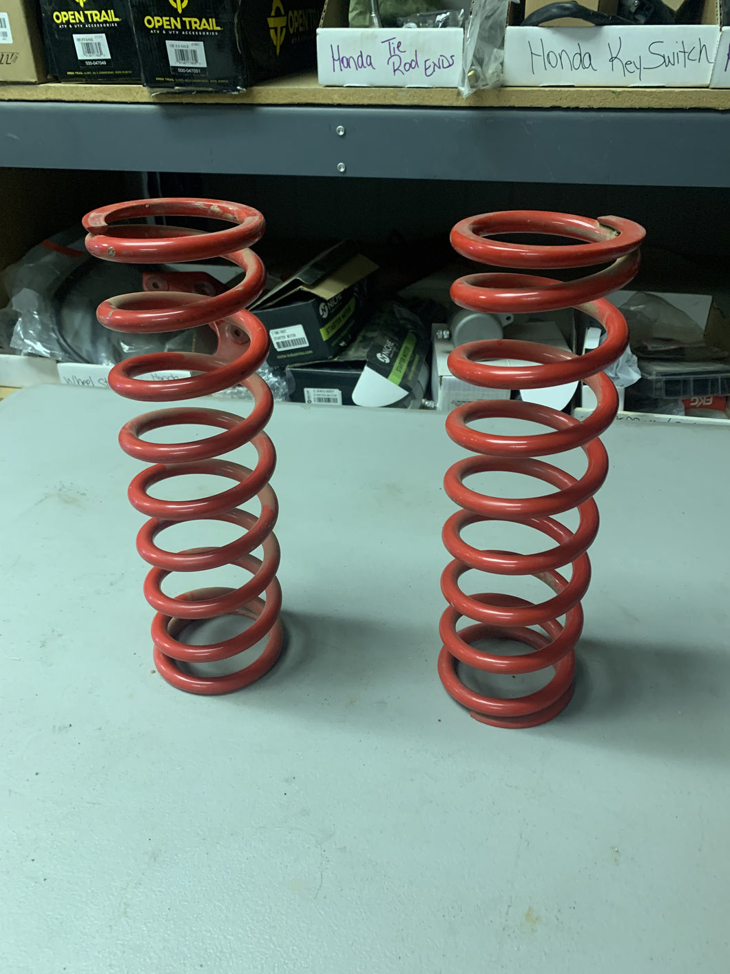 Red RZR 1000 Springs