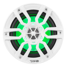 Cargar imagen en el visor de la galería, NXL 6.5" 2-Way Coaxial Marine Speaker with LED RGB Lights | 100W RMS 4-Ohm
