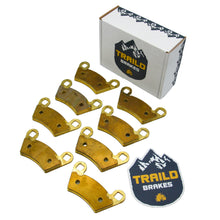 Load image into Gallery viewer, Polaris Ranger 400/500/570/650/700/800 Mid-Size 2004-2022 Brass Brake Pad Set
