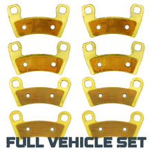 Load image into Gallery viewer, Polaris RZR Trail/S 1000/Trail S 1000/S 900/Trail S 900/900/Sport 2014-2026 Brass Brake Pad Set
