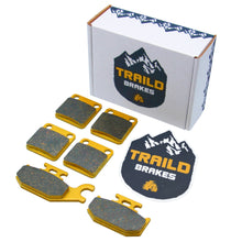 Load image into Gallery viewer, Yamaha YFM Wolverine 450 2006-2010 Ceramic Brake Pad Set
