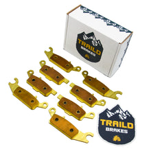 Load image into Gallery viewer, Yamaha Grizzly 700/550 2007-2026 Brass Brake Pad Set
